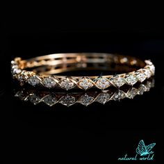 Diamond Designer Bangle Bracelet, Moissanite Bangle Bracelet, Round Brilliant Cut Designer Bridal Bangle, Delicate Eternity Wedding Bracelet 🌺Item Detail🌺 ♠️ Item Name : Bangle ♠️ Metal : 925 Silver ♠️ Size : Select the Variations ♠️ Stone : Moissanite ♠️ Color-H - Clearity- VVS2                                                                        🌊 *About Us: Natural World Jewelry* 🐚 At Natural World Jewelry, we're passionate about bringing the serene beauty of the ocean to your everyday Bridal Bangles, Bangle Designs, Wedding Bracelet, Natural World, Artisan Jewelry, Round Brilliant, Bangle Bracelet, Jewelry Pieces, Bangle Bracelets