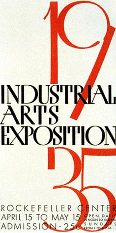 an advertisement for the international arts and expo exhibition, 1932 - 53 by roger foller