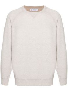 light grey cashmere knitted construction fine knit crew neck long raglan sleeves ribbed cuffs and hem This item contains at least 50% materials which are certified or widely recognised as having a lower environmental impact through production and/or manufacturing processes that reduce water consumption and the use of harmful chemicals, or re-use by-products of the production process. Learn more about what makes a product Conscious on our Conscious Criteria page City Shorts, Water Consumption, Cashmere Jumper, Balenciaga Triple S, Knitwear Men, Summer Beach Wear, Short Suit, Harmful Chemicals, Environmental Impact