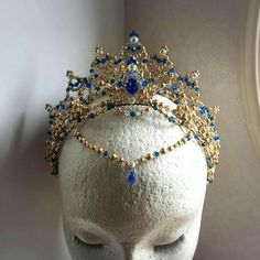 Ballet Tiaras, Anting Manik, Crown Aesthetic, Beautiful Tiaras, Headpiece Jewelry, Magical Jewelry, Crystal Crown, Fantasy Jewelry