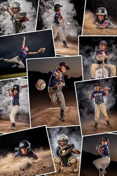 Golf Team Photos, Unique Baseball Photography, Senior Baseball Banner Ideas, Baseball Family Photoshoot, Baseball Action Shots, Baseball Poses For Pictures