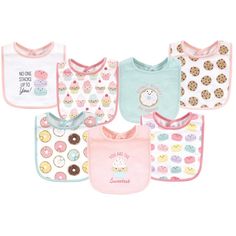 Fashionable Baby, Baby Cleaning Products, Essentials Set, Sweet Cupcakes, Cute Prints, Girls Bib, Infant Girl, Hudson Baby