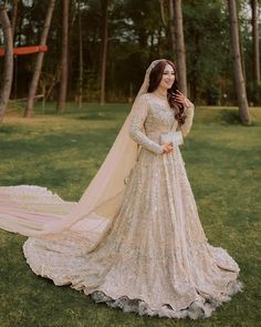 a woman in a wedding dress is posing for the camera with her veil draped over her head