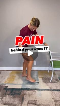 Alyssa Kuhn DPT | Osteoarthritis Expert on Instagram: "Pain behind the knee? 🦵🏽

Muscles can get tight back there which can lead to difficulty straightening the leg and pain with walking, stairs and other activities 😖

The three primary muscles working behind your knees include- hamstrings, calves and inner thighs. 

In this video- you’ll see 3 exercises, one to work each of those muscle groups ✅

As for repetitions, 8-10 may be a good place to start for most but modify by increasing or decreasing repetitions as needed 🙌🏼

If any of these exercises increase pain- reduce repetitions, range of motion, substitute the exercise and/or add support ⚠️

If you’re looking for more targeted exercises for joint stiffness, pain and/or difficulty doing activities like walking and stair climbing- j