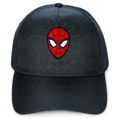 Swing into major league action under this cool Marvel baseball cap. Spider-Man's embroidered mask is featured on a polished twill hat with adjustable snap backstrap for a super fit every time. Cool Marvel, Embroidered Mask, Men Baseball Cap, Major League, Disney Store, Baseball Cap, Spiderman, Online Shopping, Mask