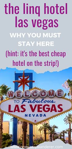 the las vegas sign with text overlaying it