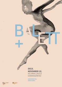 the poster for ballet and art festival