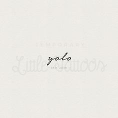 the word golo written in cursive writing on a white paper with black ink