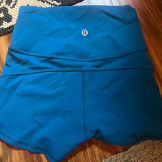 Brand New Condition, One Only A Few Times. Size 2, Teal Ish Blue Color. Lululemon Size 2, Lululemon Clothes, Casual Baddie, Preppy Lululemon, Lulu Outfits, Girly Christmas, Fancy Fits, Shorts Lululemon