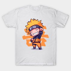 Cute Naruto illustration -- Choose from our vast selection of Crewneck and V-Neck T-Shirts to match with your favorite design to make the perfect graphic T-Shirt. Pick your favorite: Classic, Boxy, Tri-Blend, V-Neck, or Premium. Customize your color! For men and women. Naruto Outfit Ideas, Naruto Illustration, Naruto Merchandise, Naruto T Shirt, T Shirt Outfit, Iconic Moments, Warm Hug, Tshirt Outfits, Anime Inspired