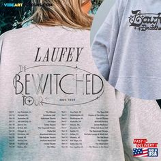 Laufey The Bewitched Tour 2023 Shirt Merch Hoodie T-Shirt Check more at https://vibeartdesigns.com/product/laufey-the-bewitched-tour-2023-shirt-merch-hoodie-t-shirt/ Hollywood Theater, Merch Shirt, How To Clean Iron, Unisex Gifts, Retro Shirts, Full Zip Hoodie, Colorful Hoodies, Favorite Shirts, Cool Shirts