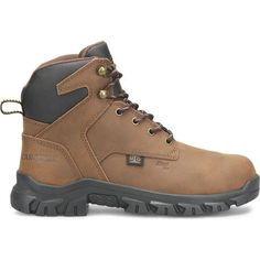 Carolina Men's Gruntz 6" Steel Toe Internal Metguard Work Boot -Brown- CA3594 8 / Medium / Dark Brown - Overlook Boots Brown Slip-resistant Lace-up Work Boots, Casual Brown Impact-resistant Boots, Brown Slip-resistant Ankle-high Boots, Brown Impact Resistant Work Boots With Round Toe, Brown Waterproof Safety Boots With Round Toe, Brown Slip-resistant Waterproof Boots With Closed Toe, Brown Waterproof Slip-resistant Boots With Closed Toe, Durable Brown Work Boots Plain Toe, Brown Durable Work Boots With Plain Toe