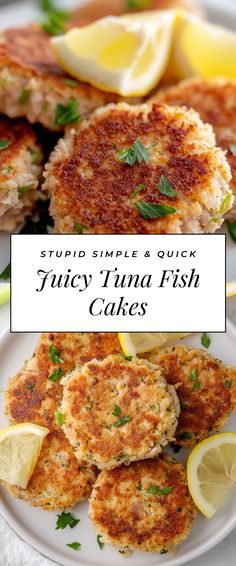 Image for Juicy Tuna Fish Cakes Tuna Patties Air Fryer, Tuna Cakes Air Fryer, Tuna Recipes Healthy, Tuna Ideas, Canned Fish Recipes, Tuna Cakes Recipe, Tuna Fish Cakes, Fish Cakes Recipe, Tuna Cakes