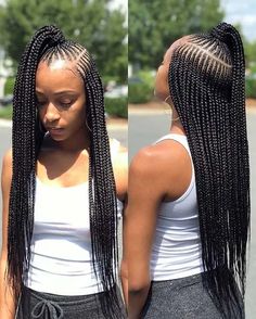 African American Braided Hairstyles, Micro Braids Hairstyles, Lemonade Braids Hairstyles, African American Braids, Braided Cornrow Hairstyles, Feed In Braid, Micro Braids, Natural Hair Styles Easy, Natural Hair Braids