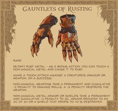 an image of two hands with the words gaunties of rusting