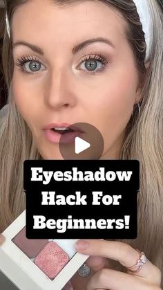 Chelsea Bare on Instagram: "This is the easiest way to do eyeshadow if you struggle! #eyeshadow #eyeshadowhack #eyeshadowtip #eyeshadowtutorial #easymakeup #makeuptips #makeupforbeginners #seint #seinteyeshadow #seintartist" How To Do Makeup For Beginners Eyeshadow, Eyeshadow Under The Eye Tutorial, How To Do Eye Shadow Step By Step, Easy Way To Apply Eyeshadow, How To Apply Eye Makeup For Beginners, How To Put On Eye Shadow Step By Step, How To Get Eyeshadow To Stay On, Eyeshadow Beginners Step By Step, Applying Eye Shadow Over 50