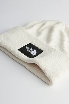 Foldover cuff style beanie by The North Face. Cold weather ready hat with a classic box logo patch label at the front. Features The North Face Big Box Logo beanie Ribbed knit beanie from The North Face Foldover cuff Classic TNF box logo label Content + Care Acrylic Spot clean Imported Size Adjustable circumference | The North Face Big Box Logo Beanie in White, Women's at Urban Outfitters Men's Shoes Accessories, Box Logo, Women Men Shoes, Brand Sale, Knit Beanie, Cold Weather, Patch Logo, The North Face, Women's Accessories