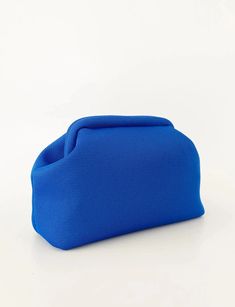 Blue Clutch Bag clutch LUNARITY GARAGE Blue Clutch Bag, Night With Friends, Blue Clutch, Shade Of Blue, Enjoy Your Day, Touch Of Class, Makeup Essentials, Hey There, Blue Bags