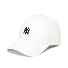 MLB Unisex Rookie Unstructured Ball Cap NY Yankees White | Hats for Women | KOODING Casual Breathable Snapback Dad Hat, Casual Breathable Baseball Cap (dad Hat), Casual Breathable Baseball Cap With Curved Visor, Casual Breathable Baseball Cap For Streetwear, Casual White Trucker Hat With Adjustable Fit, Casual White Adjustable Trucker Hat, Breathable Casual Hats For Streetwear, Trendy Curved Brim Hat With Logo, Logo Six-panel Baseball Cap For Streetwear