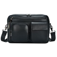 Genuine Leather Messenger Bag for 9.7 Inch iPad - Woosir Leather Shoulder Bag With Removable Pouch For Business Trips, Elegant Travel Camera Bag With Zipper Closure, Rectangular Shoulder Bag With Removable Pouch For Business Trips, Elegant Rectangular Soft Leather Camera Bag, Modern Satchel Shoulder Bag For Business Trips, Classic Soft Leather Camera Bag, Classic Soft Leather Camera Bag For Business, Elegant Leather Rectangular Camera Bag, Modern Formal Camera Shoulder Bag