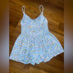 Nwt Urban Outfitters Super Soft Blue Floral Romper Size Small Brand New With Tags! Originally $59 Super Soft And Comfortable Material Stretchy And Flattering Adjustable Straps Light Blue With A Pretty Floral Pattern Blue Printed Cotton Jumpsuits And Rompers, Printed Blue Cotton Jumpsuit And Romper, Blue Jumpsuits And Rompers For Spring Daywear, Urban Outfitters Fitted Cotton Jumpsuits And Rompers, Fitted Cotton Jumpsuits And Rompers By Urban Outfitters, Urban Outfitters Sleeveless Cotton Jumpsuit And Romper, Sleeveless Cotton Jumpsuits And Rompers By Urban Outfitters, Sleeveless Cotton Jumpsuits From Urban Outfitters, Urban Outfitters Cotton Jumpsuits And Rompers For Spring