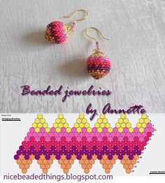 beaded jewelry by anniee is featured in the article, beading with beads