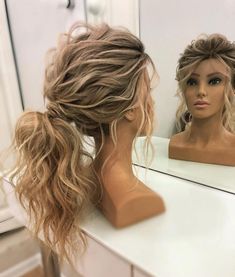 Wedding Hair And Makeup, Hair Dos, Ponytail Hairstyles, Bridesmaid Hair, Hair Videos, Hair Updos, Up Hairstyles, Pretty Hairstyles