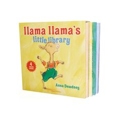 Llama Llama's Little Library (Board Book) by Anna Dewdney Llama Llama Books, Llama Llama Red Pajama, Best Baby Book, Viking Books, Llama Llama, Library Boards, Short Books, Little Library, Family Books