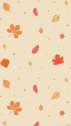 an autumn background with falling leaves