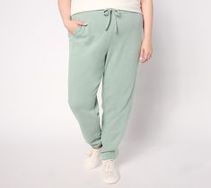 Sweatpants? Noooo -- these joggers are so much cuter (and cozier!). Slip into this brushed French terry pair and a layered boyfriend shirt for some couch-surfing. In the mood to socialize but don't want to sacrifice comfort? Add a sweet pair of ankle boots and oversized cashmere sweater for a casual-chic aesthetic, then grab that coffee with your crew. From AnyBody®. Couch Surfing, Chic Aesthetic, Leg Cuffs, Boyfriend Shirt, Cashmere Sweater, Tapered Legs, Cashmere Sweaters, French Terry, Casual Chic