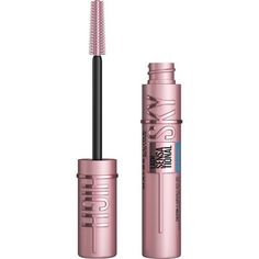 Sky High Mascara, Mascara Maybelline, Maybelline Mascara, Drugstore Mascara, Lash Sensational, Maybelline Lash Sensational, Bamboo Extract, Mascara Makeup, Mascara Brush