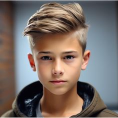 Tendances De Coiffure Pour Garçons : Cou... | Premium Photo #Freepik #photo #jeune #male #enfant #enfant Toddler Haircuts, Baby Boy Haircuts, Toddler Boy Haircuts, Baby Boy Hairstyles, Kids Hair Cuts