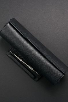 Leather Watch Case Travel · Black by Capra Leather Black Cases With Pen Holders For Gifts, Black Rectangular Case With Pen Holders, Black Cases With Pen Holders For Personal Use, Black Case With Pen Holders For Personal Use, Engraving Gifts, Watch Box For Men, Leather Watch Case, Mens Watch Box, Watch Organizer