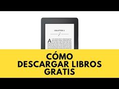 a yellow sign that says como descargarr libros gratis