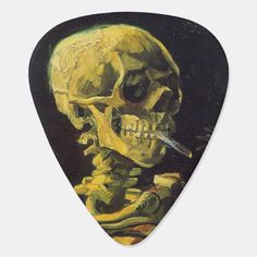 Gitar Vintage, Cool Guitar Picks, Guitar Stickers, Guitar Pics, Guitar Painting, Guitar Art, Arte Sketchbook