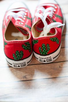 Hand Painted Red Cactus Converse Hand Painted Converse - Etsy Casual Hand Painted Red Sneakers, Casual Red Hand Painted Sneakers, Casual Hand Painted Low-top Canvas Shoes, Hand Painted Converse, Red Cactus, Painted Converse, Painted Sneakers, Skater Shoes, Converse Star