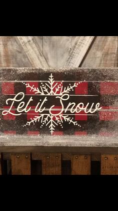 Winter Home Decor Signs - Find thousands of brands and awesome products, all designed for the modern shopper like YOU. Check It Out Now! Let It Snow Signs, Let It Snow Wood Sign, Snowflake Centerpieces, Let It Snow Sign, Snow Signs, Christmas Cricut, Winter Signs, Fizzy Drink, B Vitamins