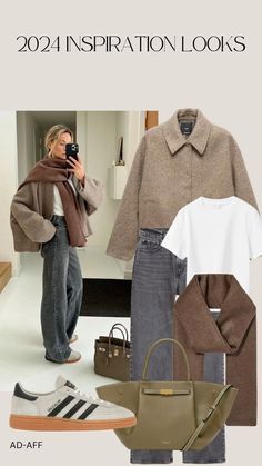 Autumn Ootd 2024, Autumn Shoes 2024, Adidas Handball Spezial Outfit, Looks Adidas, Thasos, Look Adidas, Winter Fashion Outfits Casual, Beige Outfit, Travel Wear