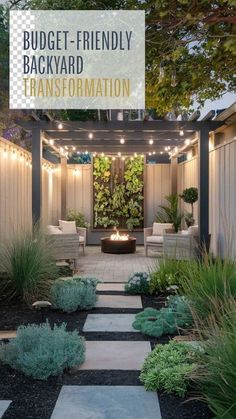 Backyard Makeover Ideas, Backyard Hacks, Diy Backyard Projects, Backyard On A Budget, Beautiful Environment, Eco Friendly Garden, Outdoor Garden Ideas, Stone Walkway