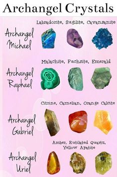 The Archangels, Archangel Gabriel, Inner Child Healing, Ange Demon, Crystals Healing Properties, Spiritual Crystals, Types Of Crystals