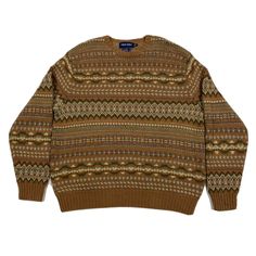 Measurements: Length - 28 in Chest (pit to pit) - 24 in Sleeves - 27.5 in I have a beautiful Polo Golf Ralph Lauren hand Knit wool and alpaca sweater. Item is in overall good condition. You won’t find another sweatshirt like this! Does have a little bit of distressing shown in photos. Nothing major, barely noticeable. Item ships out quick with USPS Priority Mail. If you have any questions or concerns please message me. Vintage Wool Jacquard Knit Sweater, Vintage Knit Sweater, Grandpa Sweater, Alpaca Sweater, Polo Golf, Vintage Polo, Knit Pullover, Knitted Pullover Sweaters, Alpaca Wool