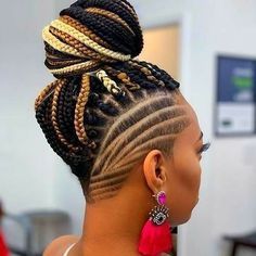 Knotless Braid Hairstyles, Knotless Braid, Natural Hair Haircuts, Shaved Hairstyles, Hairstyles Trending