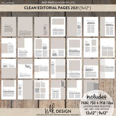 the printable page for this project includes several pages