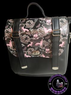 Take a risk and dance with the iconic character on this cute bag inspired by the beloved TV show. Crafted with Faux leather, it features exterior slip and zipper pockets, as well as interior slip and zipper pockets with eye-catching spider web zipper tape and a rose pull. Plus, the interior is lined with waterproof canvas, making it perfect for any adventure. Get ready to challenge yourself with this daring bag! Vendor Events, Dance Bag, Take Risks, Iconic Characters, Spider Web, Cute Bag, Zipper Pocket, Zipper, Faux Leather