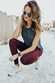 Exercise Outfits For Women, Weekly Workout Schedule, Fitness Attire, Lauren Kay Sims, Exercise Clothes, Fitness Watches For Women, Leggings Outfits, Gym Fashion, Girls Sports