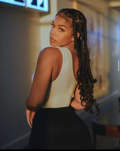 40 Best Braids for Black Women That Are Absolutely Gorge Lori Harvey, Types Of Braids, Cool Braid Hairstyles, Box Braids Styling, Braids With Curls