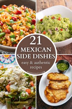 mexican side dishes that are easy and authentic