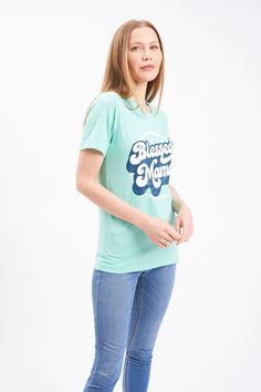 This retro print Blessed Mama shirt is a great graphic t-shirt that fits like a well-loved favorite. Whether you keep it casual or dress it up, this super soft shirt is comfortable for all occasions.A Blessed Mama graphic tee is the perfect mom gift.. Soft For Hot Mommy post-pregnancy Unisex fit Fabric: 52% cotton, 48% polyester Packaged and shipped by our all-female owned and operated business. For sizing questions, click here for our Hot Mommy and Me Sizing Guide. Retro Short Sleeve T-shirt With Graphic Print, Retro Slogan T-shirt For Spring, Spring Retro Tops With Logo Print, Retro Spring Tops With Logo Print, Retro Tri-blend Crew Neck T-shirt, Retro Cotton Tops With Graphic Print, Retro Crew Neck T-shirt With Screen Print, Retro Graphic Print T-shirt For Spring, Vintage Text Print T-shirt For Spring