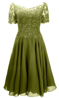 Mother Of The Bride Evening Dress With Short Sleeves, Chiffon Evening Dress With Short Sleeves For Wedding, Embellished Short Sleeve Evening Dress, Short Sleeve Evening Dress With Illusion Neckline For Prom, Chiffon Short Sleeve Dress For Mother Of The Bride, Green Short Sleeve Evening Dress For Banquet, Green Short Sleeve Evening Dress For Wedding, Chiffon Evening Dress With Short Sleeves, Embellished Mother Of The Bride Dress With Short Sleeves