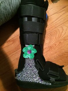 Air Cast Boot, Broken Foot, Ankle Surgery, Kid Stuff, Braces, Creative Ideas